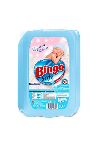 Bingo Soft Çamaşır Yumuşatıcısı Kuzumun Kokusu 5 L