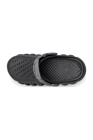 Look Life Comfort Unisex Basınç Denge Sistemli Masaj Tabanlı Ortopedik Günlük ,plaj Ve Hastane Terliği Siyah