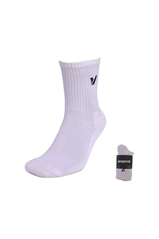 Spt 3'lü Unisex Beyaz Tenis Çorabı 25yuc002-byz 1738478 Beyaz
