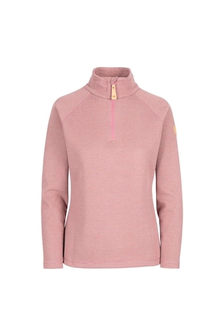 Trespass Fatolstr0032 Olga Female Casual Top Rose Blush Marl Kadın Polar Pembe