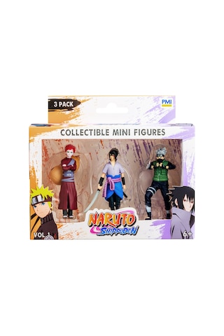 Naruto 3'lü Koleksiyon Figür Seti Model 5