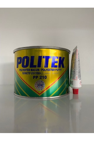 Polıtek Polyester Macun 2700 Gram + 100 Gram Sarı