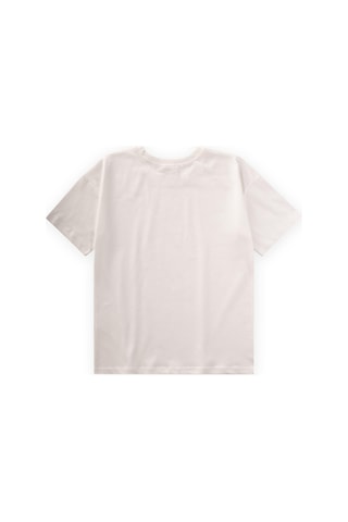 T-shırt 8-14 Yaş Kırık Beyaz Kırık Beyaz