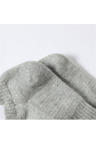 Willowhaven Erkek Bilek Çorapları - Nem Emici Siyah Pamuklu Kalın Düz Renkli 8 Çift Siyah