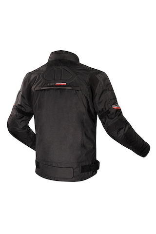 Ls2 Shadow Kadın Siyah - Kırmızı 4 Mevsim Motosiklet Montu
