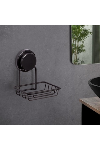 Okyanus Home Magic Fix Sihirli Yapışkan Siyah Kuru Sabunluk