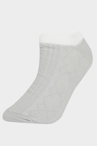 DeFacto Kız Çocuk 3'lü Pamuklu Patik Çorap E6064A8NSKR1