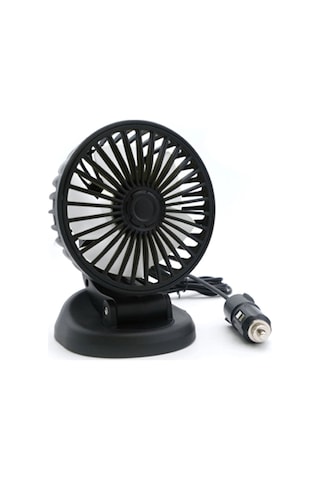 Oto Vantilatör Tekli 12v Çakmak Girişli Nkt