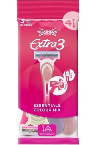 Wilkinson Sword Ekstra 3 Beauty Kullan At Kadın Tıraş Bıçağı 2'li