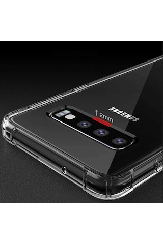 Samsung Uyumlu Galaxy S10 Kilif Seffaf Nitro Anti Shock Kapak 389752526