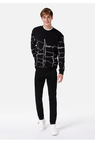 Colin's Colins 035 Ryan Dar Kesim Yüksek Bel Dar Paça Siyah Erkek Pantolon Cl1067180 DENİM