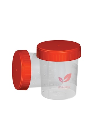 Plastik İdrar Numune Kabı Aseptik Poşetli Steril Beheri 100 ML 100 Adet
