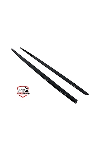 Bmw F30 3 Series - Marşpiyel Alt Çıtası - Piano Black Vakum