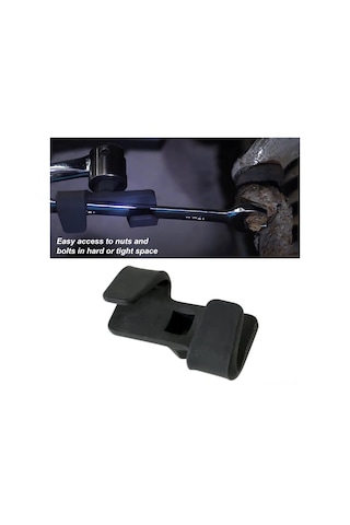 Tenfowee 1/2" Siyah Metal Anahtar Adaptörü - Evrensel Uzatma Aparatı