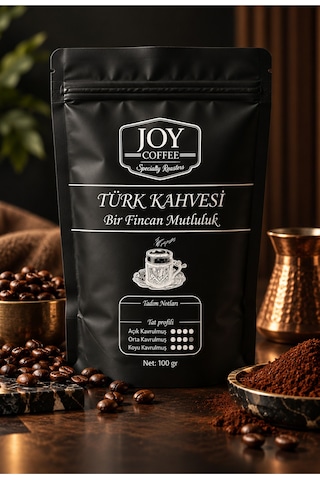 Tek Paket Türk Kahvesi Açık Kavrulmuş 100 Gr - 923101245 Diğer