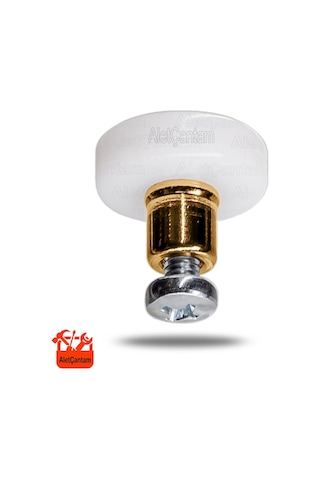 Aletçantam Duşakabin Tekeri Duş Kabin Tekerleği (8 Adet) Takım Beyaz