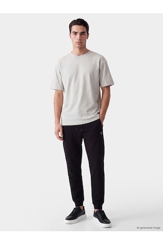 Lcw Eco Siyah Regular Fit Erkek Jogger Eşofman Altı