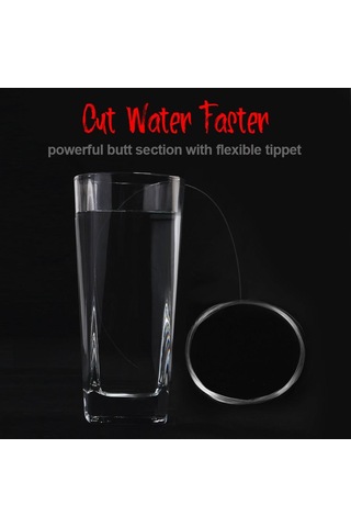 Ftk Önceden Bağlı Halka Sinek Balıkçılığı Konik Lider Naylon Şeffaf Alabalık Tatlı Su T Kemik Balığı İzinli Bas Misinalar 56550639