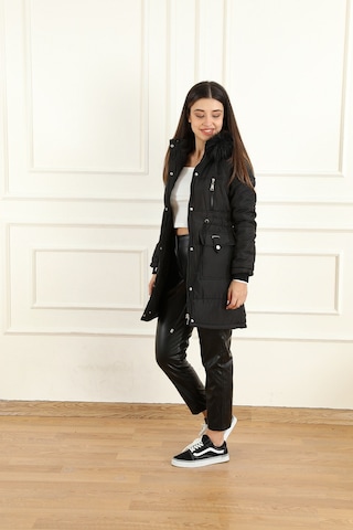 Modaplaza Kadın Bondit Mont 4201- K23mflx4201mntsiyah K23MFLX4201MNTSİYAH Siyah