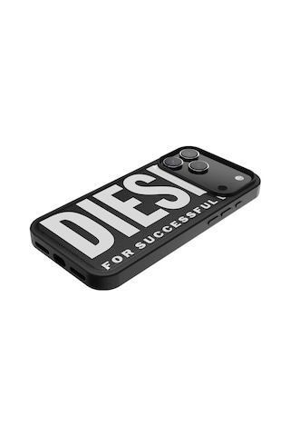 Diesel Apple iPhone 17 Pro Max Uyumlu Magsafe Destekli Core Kalıplı Kılıf - Siyah/beyaz