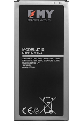 EMY Samsung Galaxy J7 2016 J710 3300 mAh Batarya