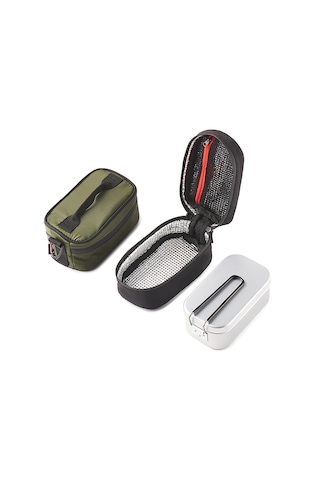 Symbee Siyah Isı Ve Soğuk Saklama Çantası - Poliester + Alüminyum Folyo İçli, Okul/iş/piknik İçin Taşınabilir Yemek Çantası 18x10x10 Cm Siyah