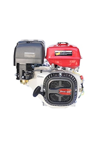 Goldmoto Gm440 Benzinli Motor 15 Hp İpli Krank Mili Kamalı