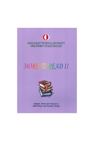 More To Read 1 + 2 Set With Anwer Keys Odtü Yayıncılık - 2020 Güncellenmiş Son Baskı