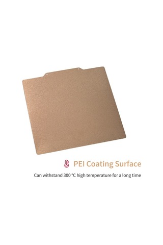 Novahub Esnek Yüzey Paslanmaz Çelik Platform 220x220mm Altın, Creality Cl Serisi İçin