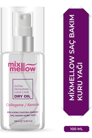 Mixmellow Kolajenli Ekstra Onarıcı Saç Bakım Kuru Yağı 100ml