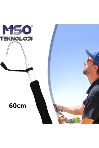 MSO Olta Balıkçılık Alüminyum & Paslanmaz Çelik Teleskopik Kakıç