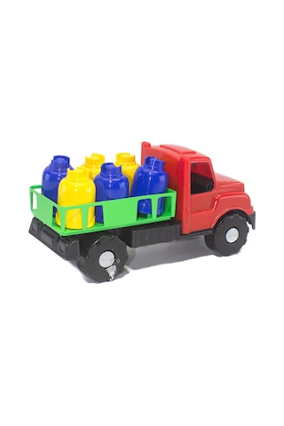 Mixoyuncak Oyuncak Tüp Kamyonu Mini Tüp 30 CM 6 Adet