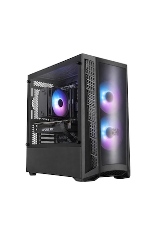 Xaser Cool X10 R7-5700X 16 GB 1 TB SSD 8 GB RTX5060 Dos Masaüstü Oyuncu Bilgisayarı