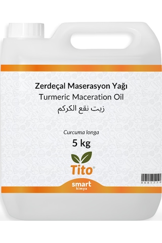Tito Zerdeçal Maserasyon Yağı Curcuma Longa 5 KG