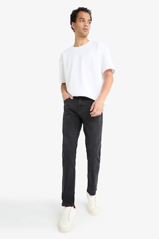 Defacto Pedro Slim Fit Dar Kalıp Normal Bel Dar Paça Jean Pantolon F2922ax25aunm36 Antrasit
