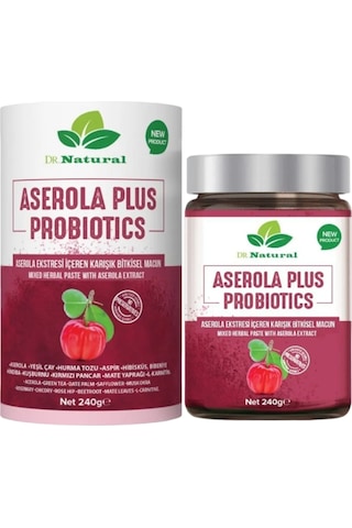 Dr. Natural Aserola Plus Aserola Eki İçeren Karışık Bitkisel Macun 240 G