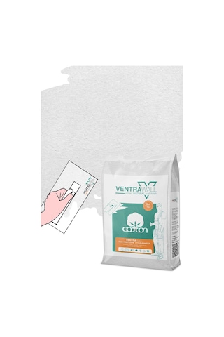 Isı Ve Ses Yalıtımlı Sürülen Duvar Kağıdı Kendinden Yapışkanlı W04-5KG 16.5m² Beyaz