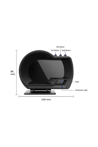 Hud P6 Obd + Gps Gauge