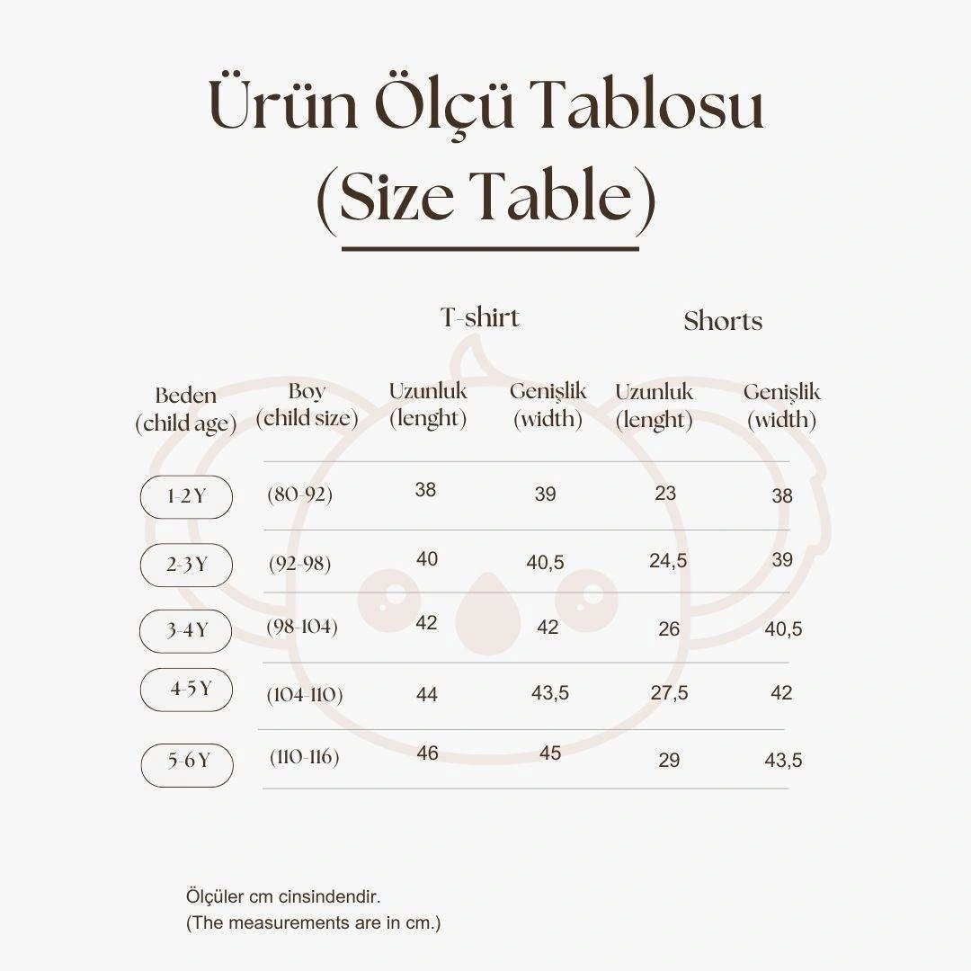 Haki Çizgili Yaka Bağlamalı Alt Üst Takım Haki
