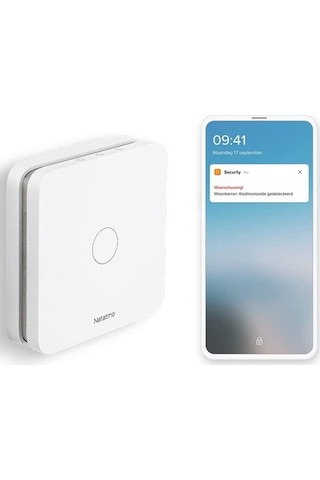 Netatmo NCO-EC Akıllı Karbonmonoksit Alarmı