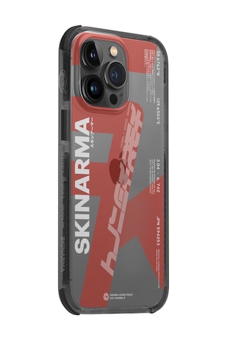 Apple Uyumlu iPhone 14 Pro Max Kılıf Skinarma Şeffaf Airbag Tasarımlı Raku Kapak