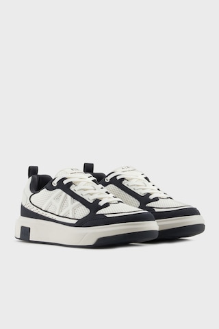 Armani Exchange Erkek Ayakkabı Xux242 Xv912 U389 Ekru-lacivert Ekru-lacivert