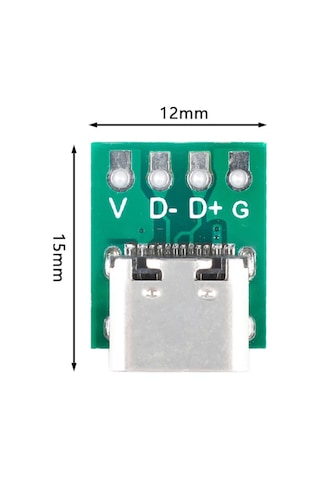 Usb Type C To Dip Pcb
