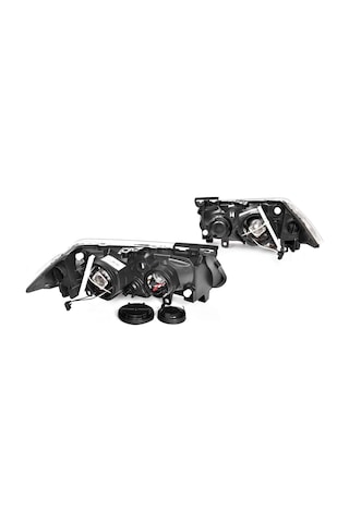 Renault Megane 2 Sağ Sol Far Takımı Mercekli 20052008 Motorlu