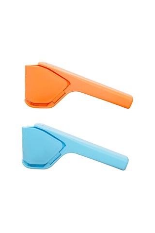 Max Juice Extraction Limon Limon Sıkacağı Kullanımı Kolay Düz Limon Sıkacağı Kaldıraçlı Sıkacak Dahili Süzgeçli Mavi