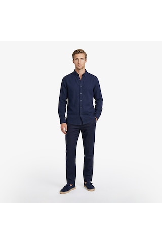 Nautica Erkek Lacivert Regular Fit Gömlekdüzw65453t