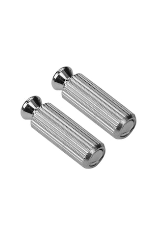 Geeroyoo Elektro Gitar Tremoço Köprüsü Torkma Vida Seti - 8mm Çaplı Gümüş Renkli 2 Adet - Köprü Tamiri Ve Değişimi İçin