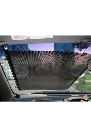 Coofbe Araç Güneşlik Otomatik Geri Çekilebilir 68 125cm Araç Ön Cam Güneşlik Katlanabilir Araç Oto Ön Cam Güneşlik