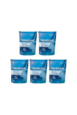 Trendline Tozsuz Silika Kristal Kedi Kumu 5 x 3600 ML