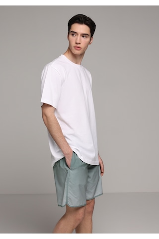 Colin's Colins Slim Fit Baskılı Erkek Yeşil Deniz Şortu Cl1081317 Q1.v1 Sag Sage